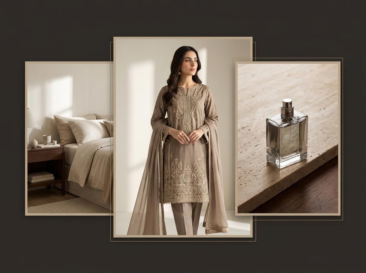 Farhana & Kulsoom fashion, fragrance and home collection
